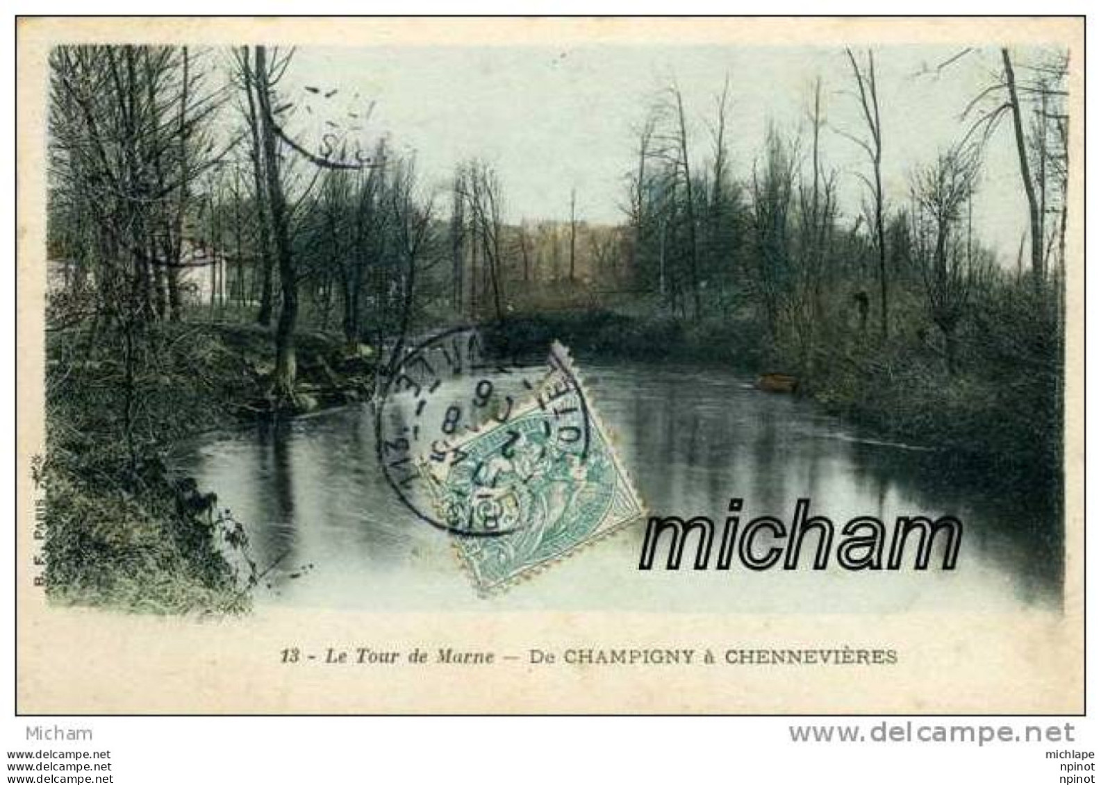 CPA 94  CHAMPIGNY  LA  MARNE     PARFAIT ETAT - Champigny Sur Marne