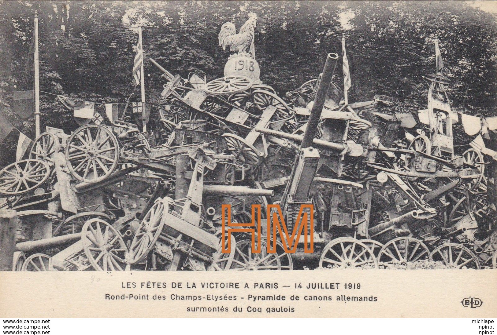 CPA   14/18   Les Fetes De La  Victoire  A Paris - 1914-18