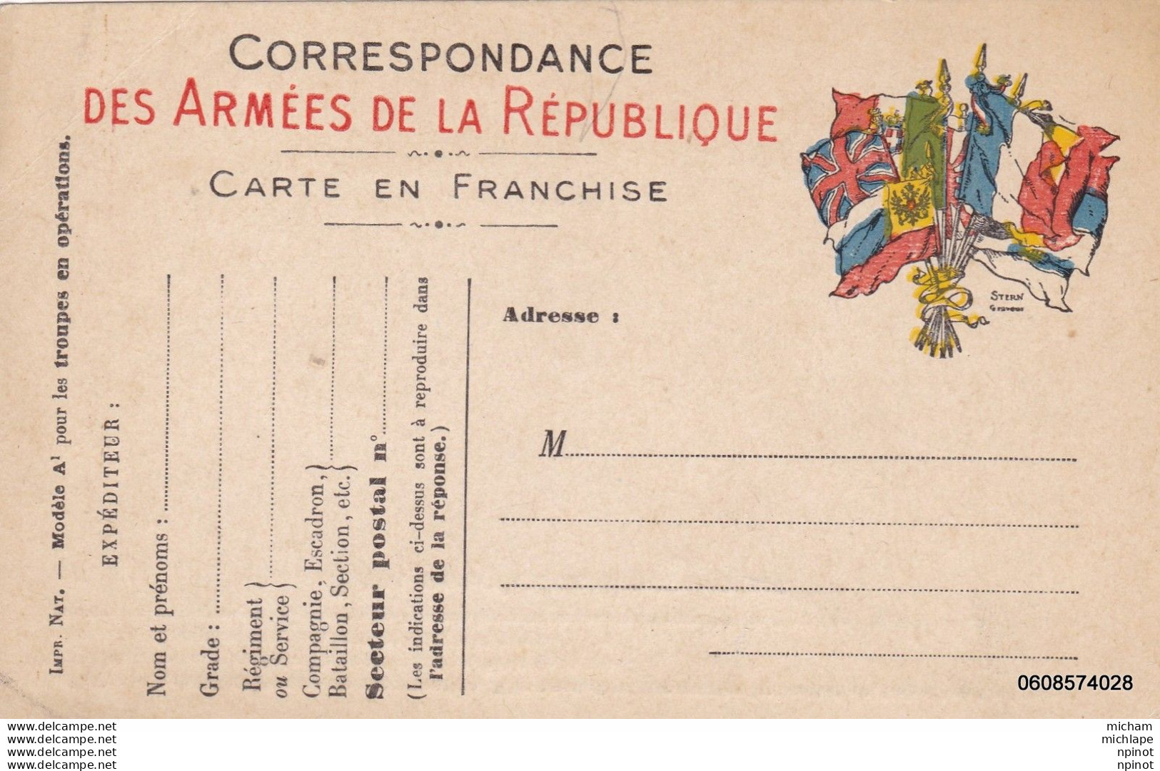 Correspondance  Militaire 14/ 18 - 1914-18