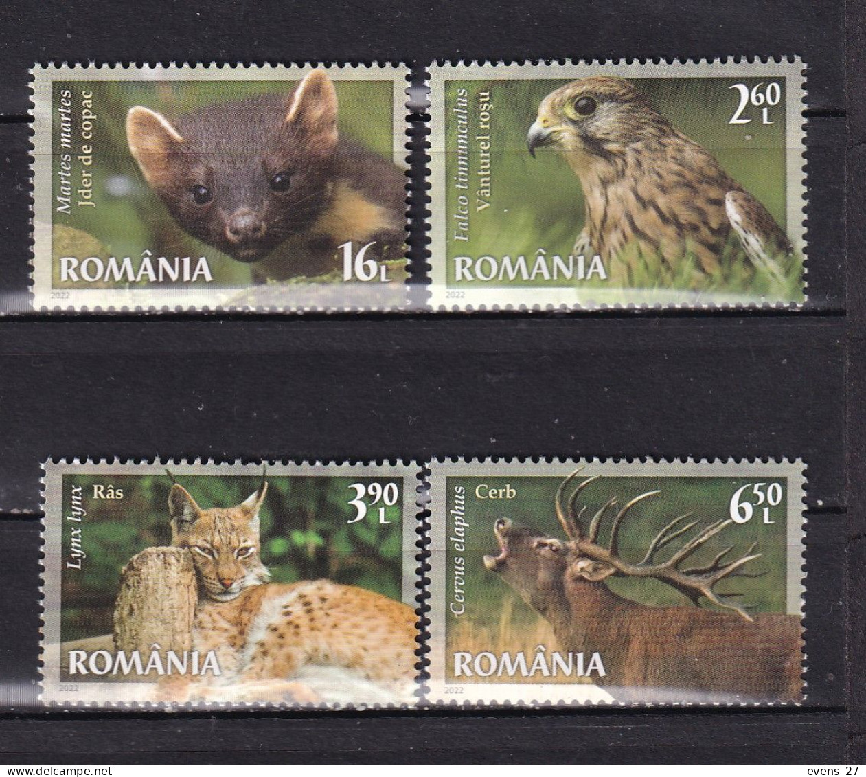 ROMANIA-2022-CALLMANI NATIONAL PARK-MNH. - Unused Stamps