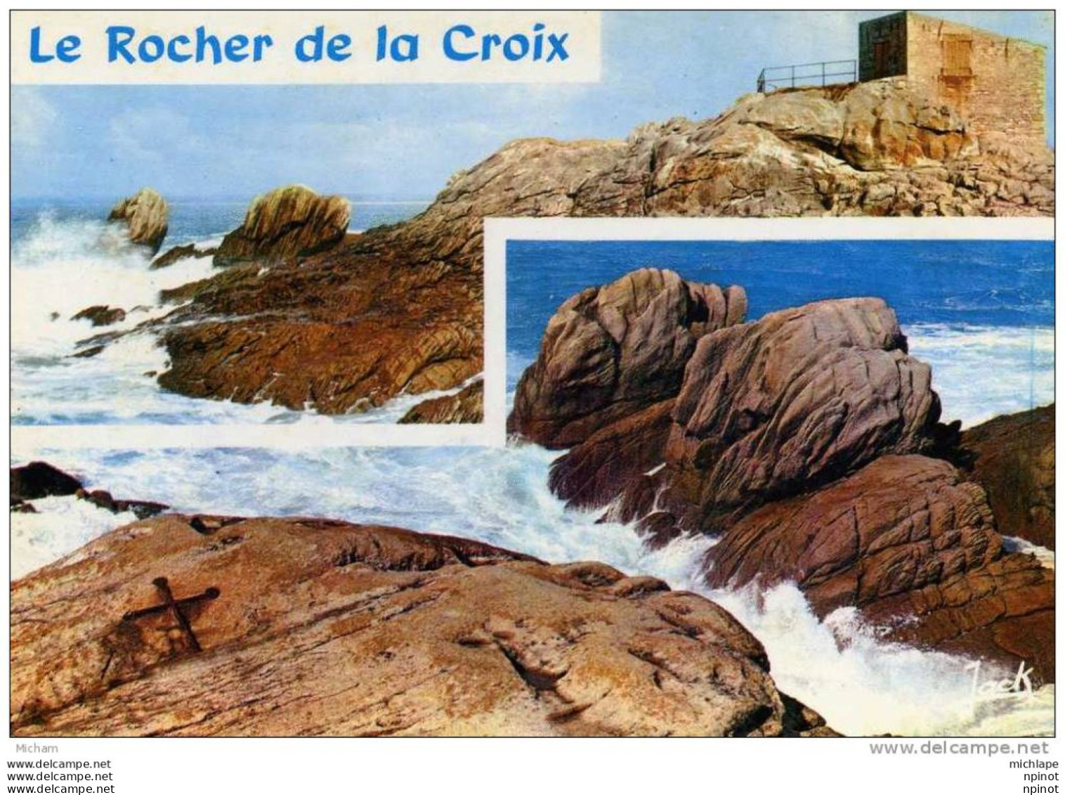 CPM   29 SAINT GUENOLE  LE ROCHER DE LA CROIX     PARFAIT ETAT - Other & Unclassified