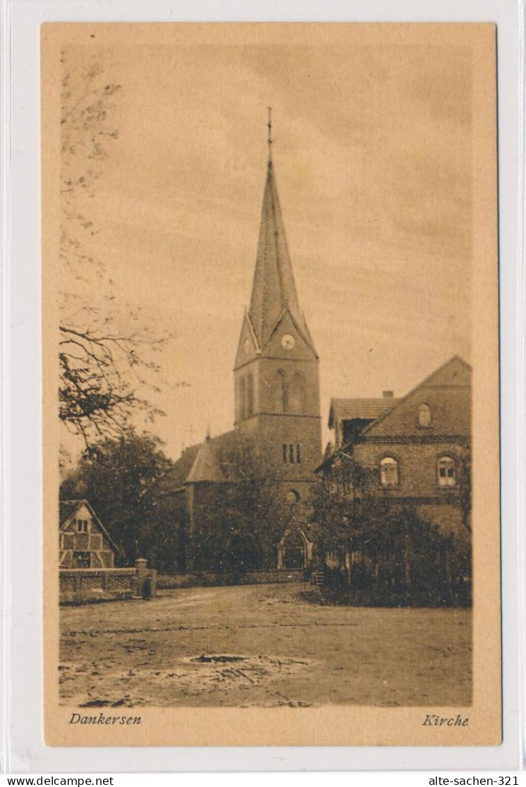 AK 1921 Dankersen Kirche Minden - Minden