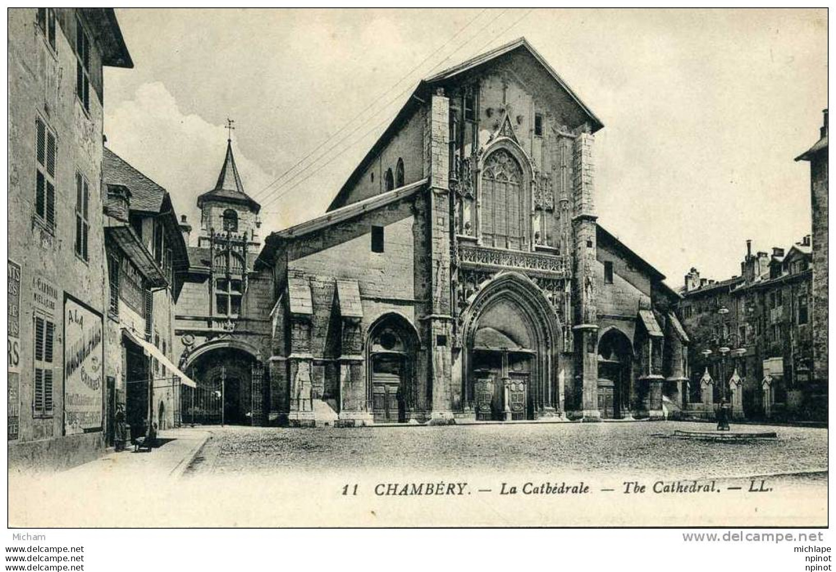 CPA 73  CHAMBERY  LA  CATHEDRALE   PARFAIT ETAT - Chambery