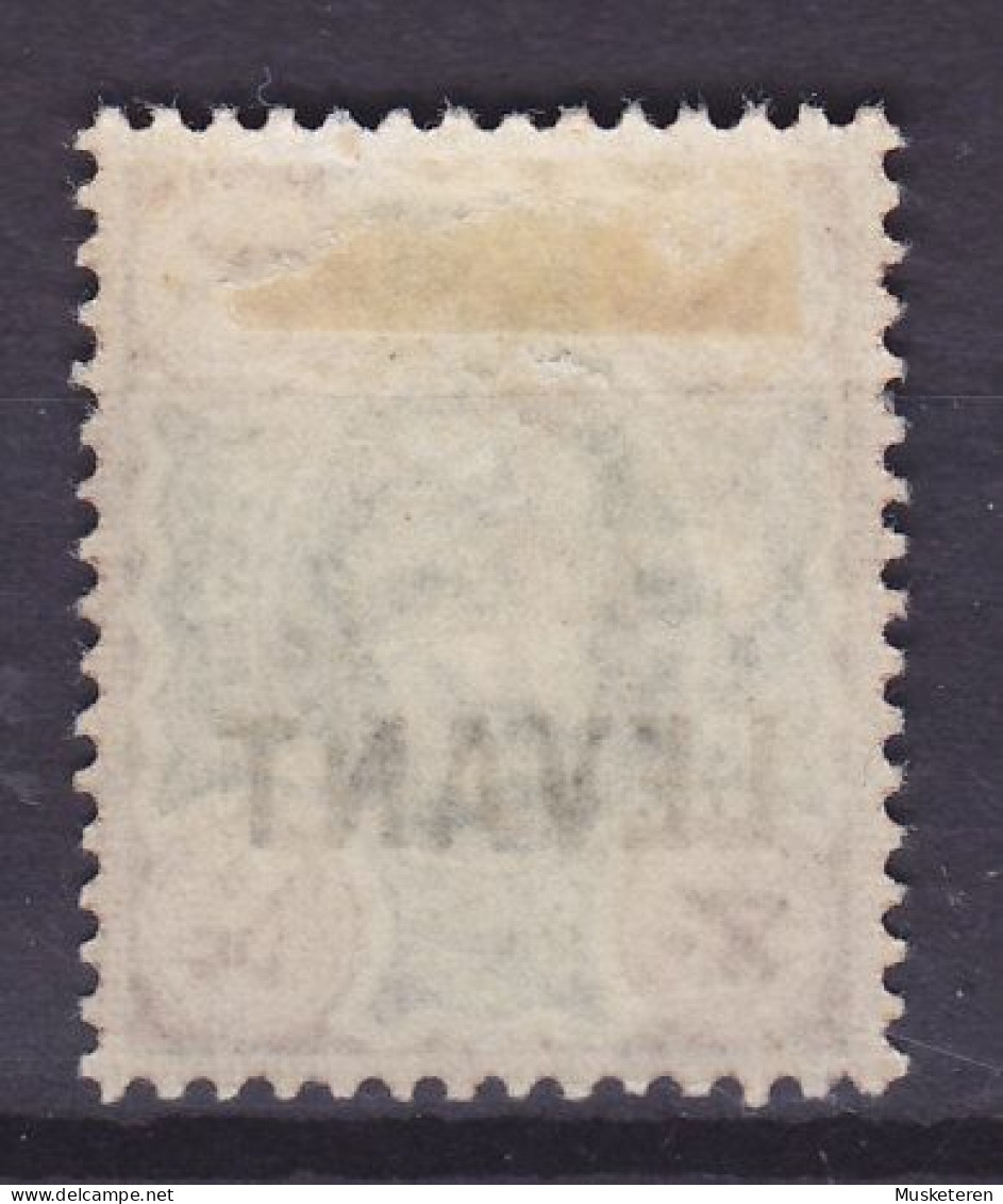 British Levant 1905 Mi. 19, 4p. König King Edward VII. Overprinted Aufdruck Surchargé 'LEVANT', MH* - British Levant