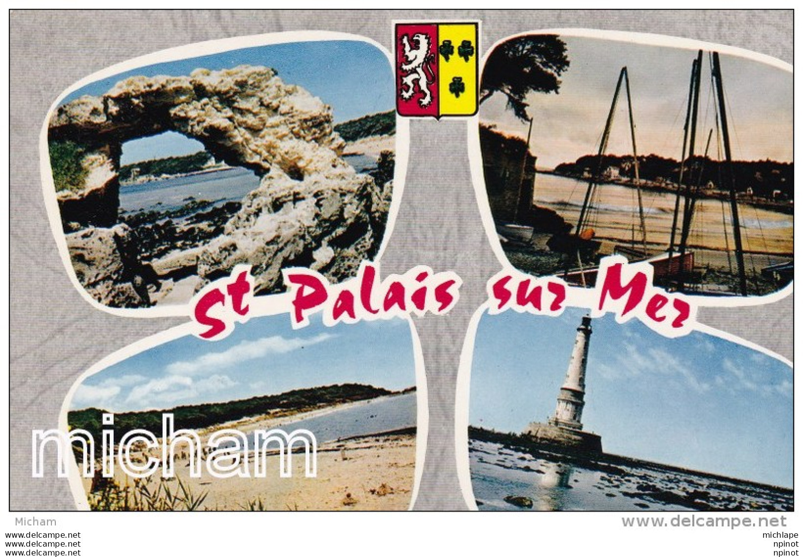 CPM  17 ST PALAIS  SUR MER   MULTIVUES TB ETAT - Saint-Palais-sur-Mer