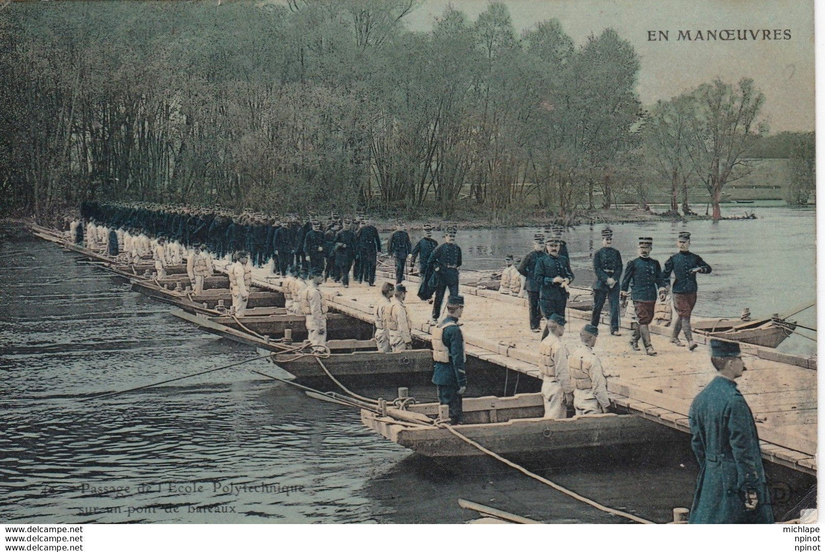 C P A Passage  De L'ecole Polytechnique  En Manoeuvre    T B E - 1914-18