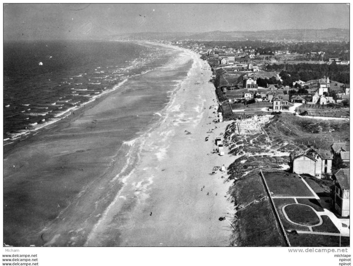 CPM     LE HOME SUR MER VUE D' AVION - Other & Unclassified