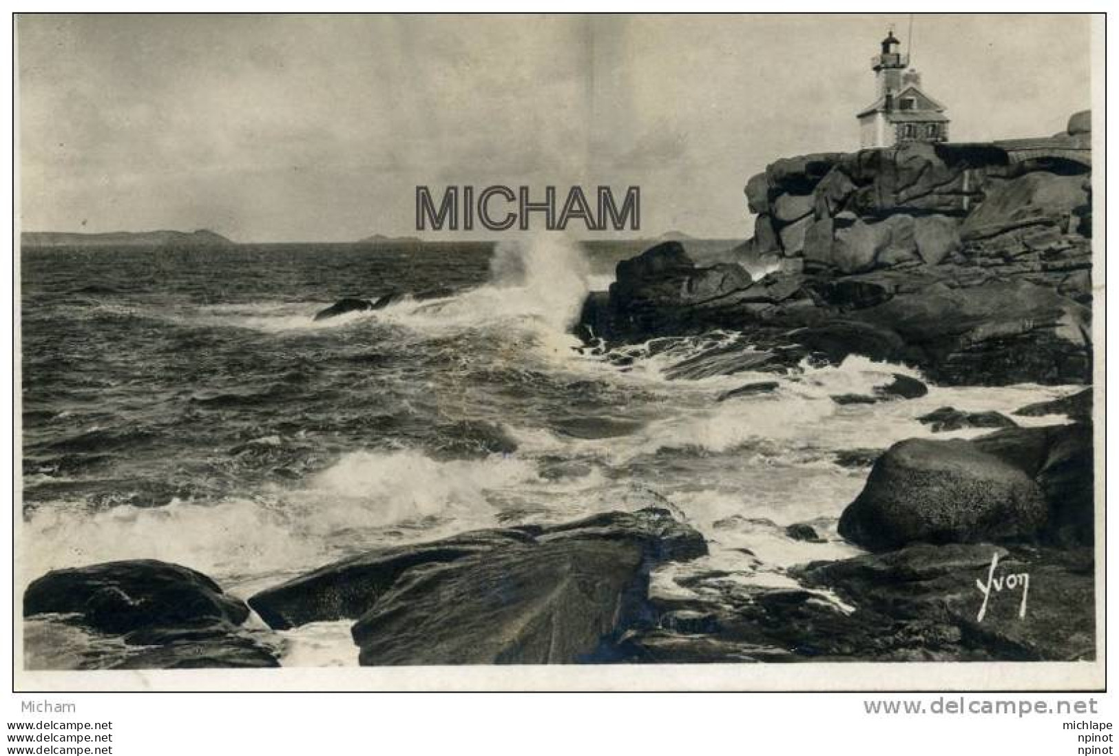 CPSM   22 PLOUMANACH LES ROCHERS DU PHARE       PARFAIT ETAT - Ploumanac'h