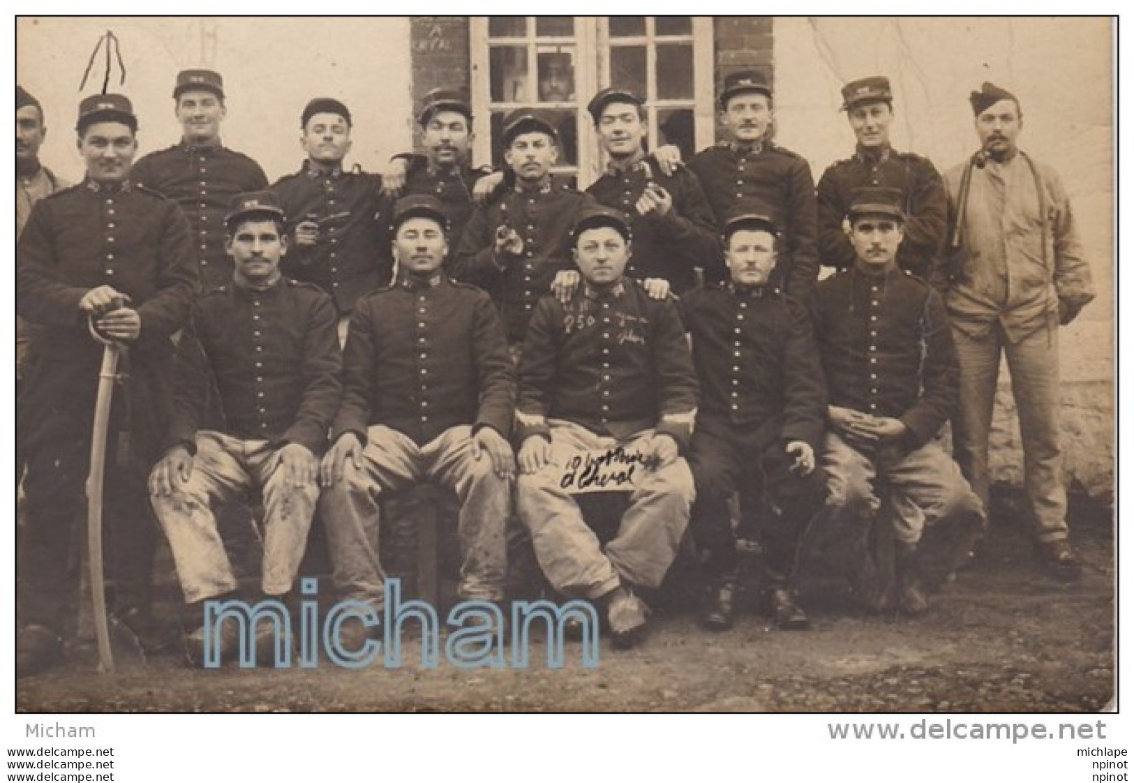 CPA  CARTE PHOTO  14/18  MILITAIRES - War 1914-18