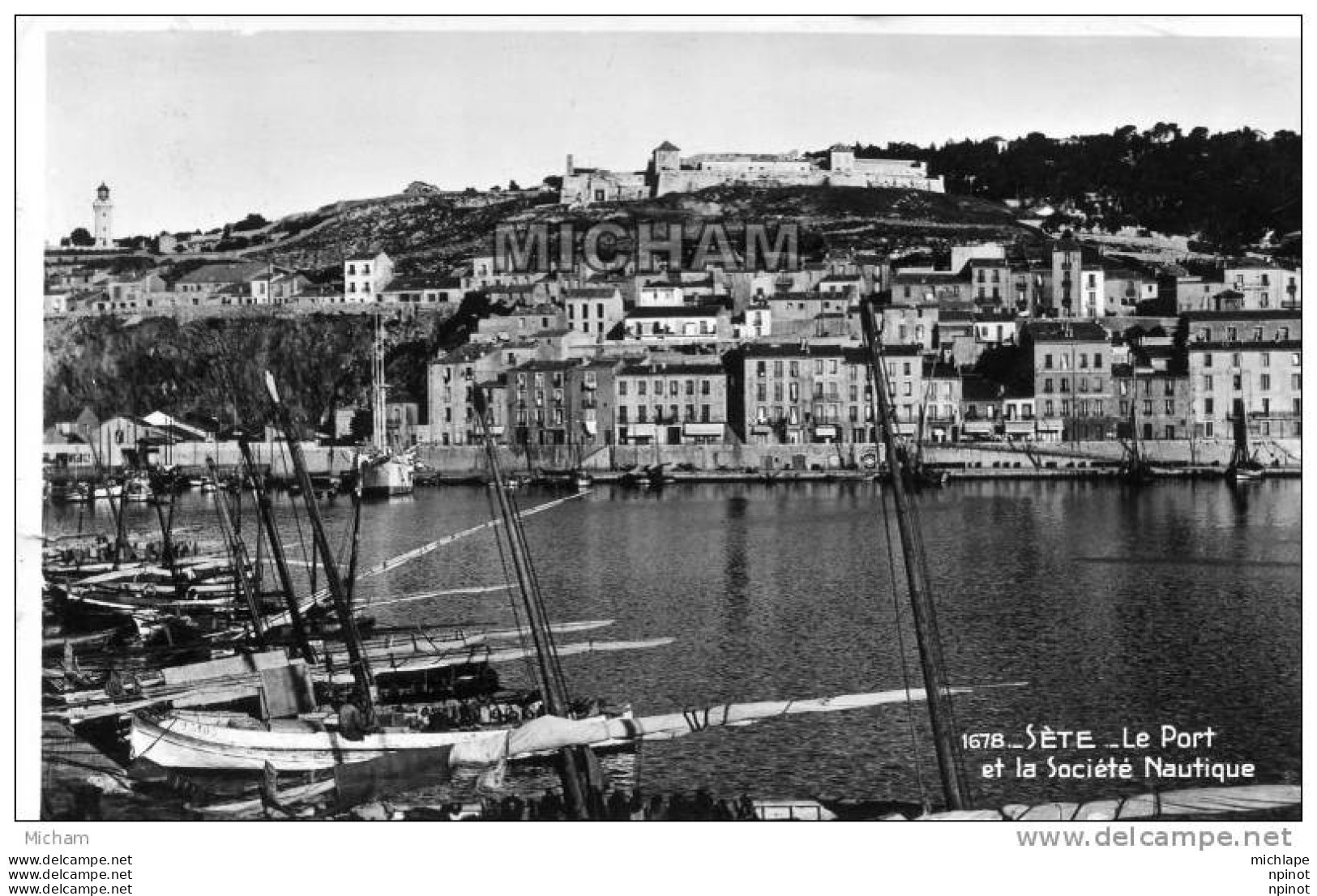 CPSM 34 SETE LE PORT - Sete (Cette)