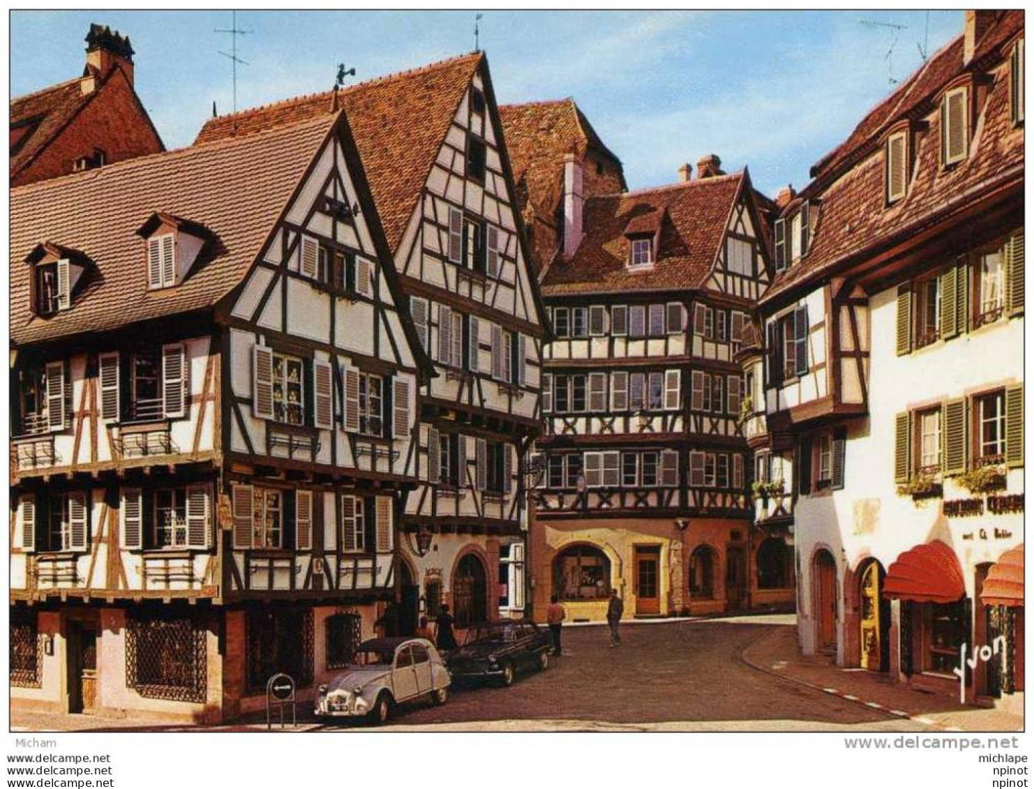 CPM 68 COLMAR RUE DES MARCHANDS   PARFAIT ETAT - Colmar