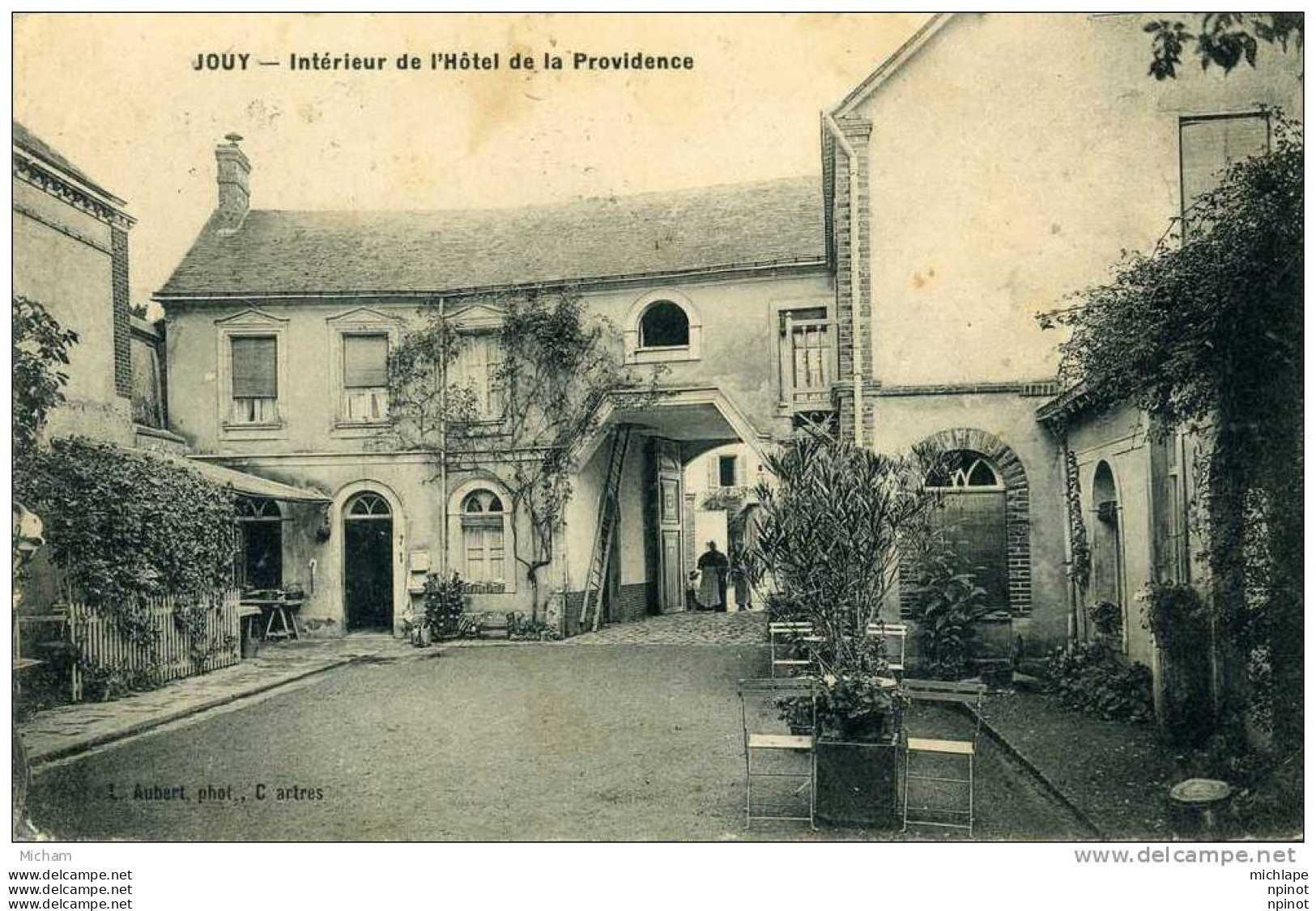CPA 28 JOUY   INTERIEUR DE L'HOTEL DE LA PROVIDENCE PARFAIT ETAT - Other & Unclassified