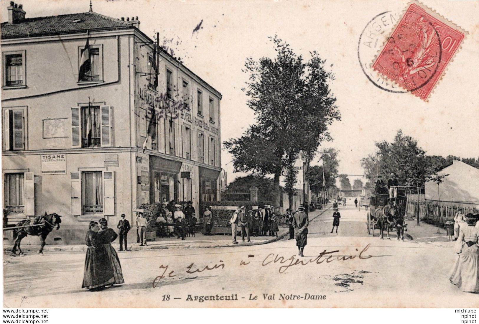 CPA - 95 -  ARGENTEUIL - Le Val Notre Dame - Argenteuil