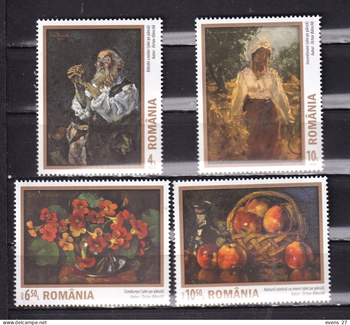 ROMANIA-2022-ART-PAINTINGS-MNH. - Other & Unclassified