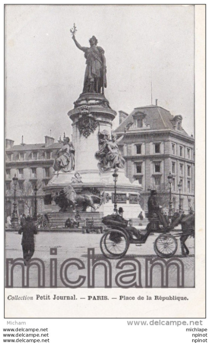 CPA 75 PARIS  11 Em PLACE DE LA REPUBLIQUE  TB ETAT - Paris (11)