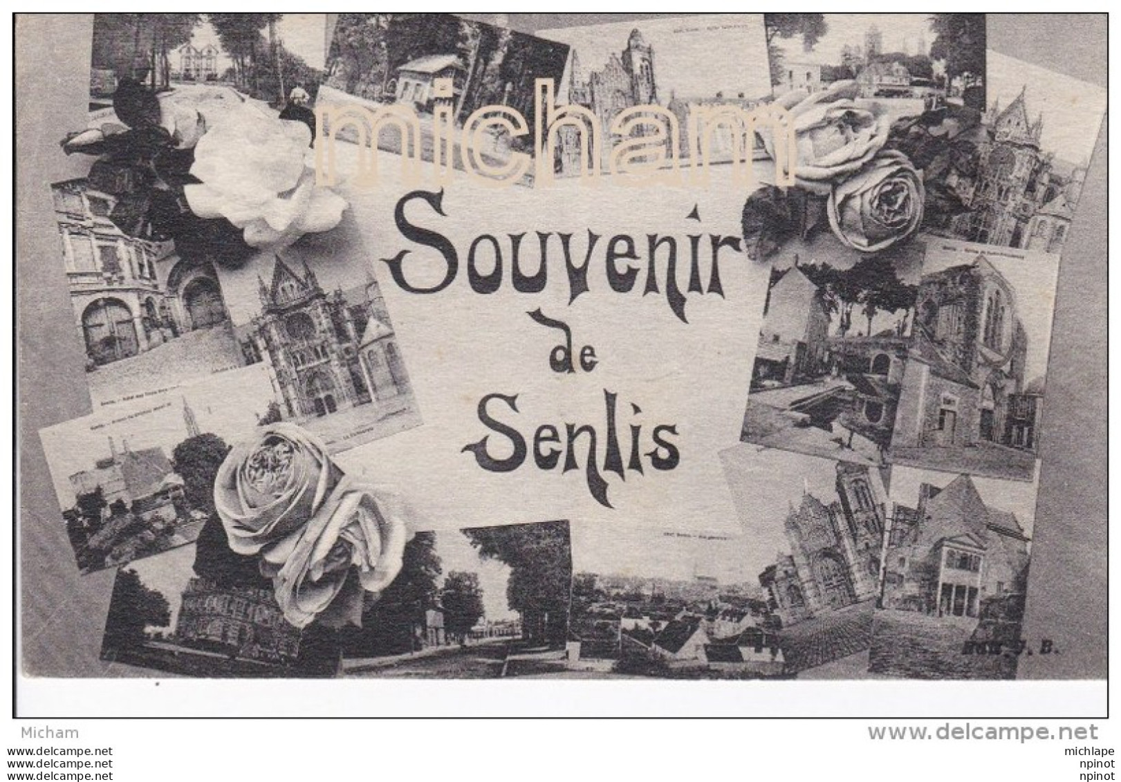 CPA   60   SENLIS  MULTIVUES  SOUVENIR    TB ETAT - Senlis