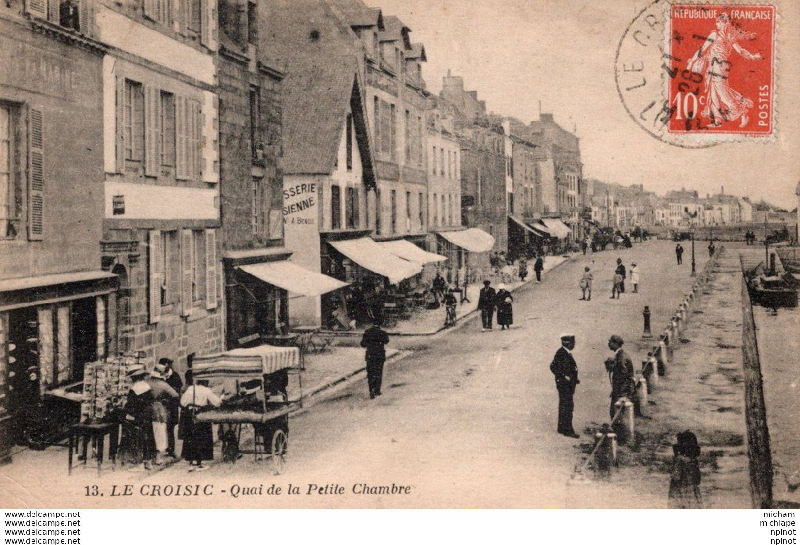 C P A   44 -  LE CROISIC -   Quai De La Petite Chambre - Le Croisic