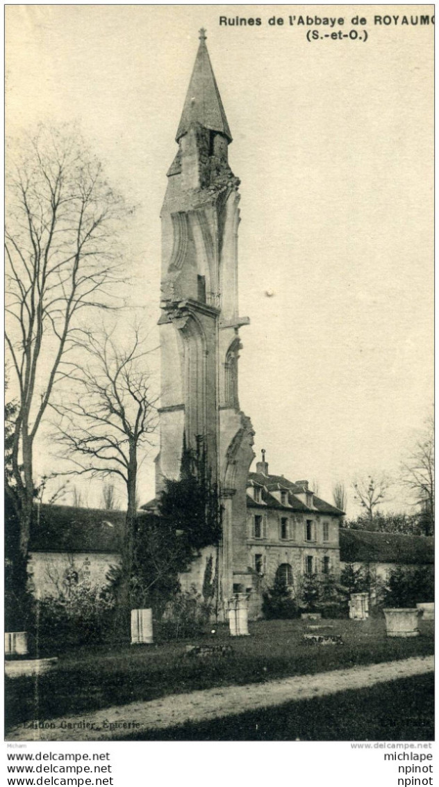 CPA  95 RUINES DE L'ABBAYE DE ROYAUMONT  PARFAIT ETAT - Asnières-sur-Oise