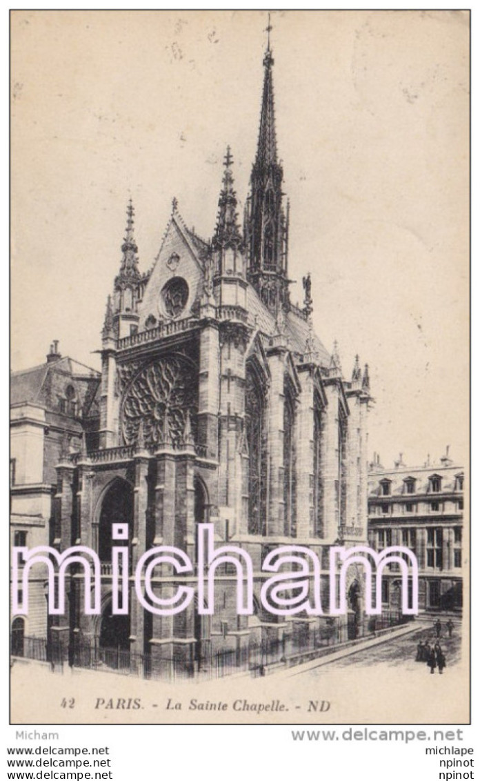 CPA 75 PARIS 1er   LA SAINTE  CHAPELLE   TB ETAT - District 01