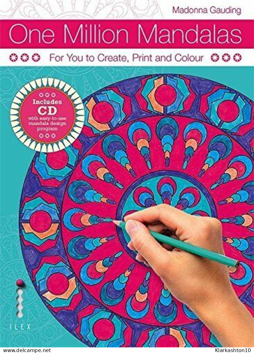 One Million Mandalas: For You To Create Print And Colour - Autres & Non Classés