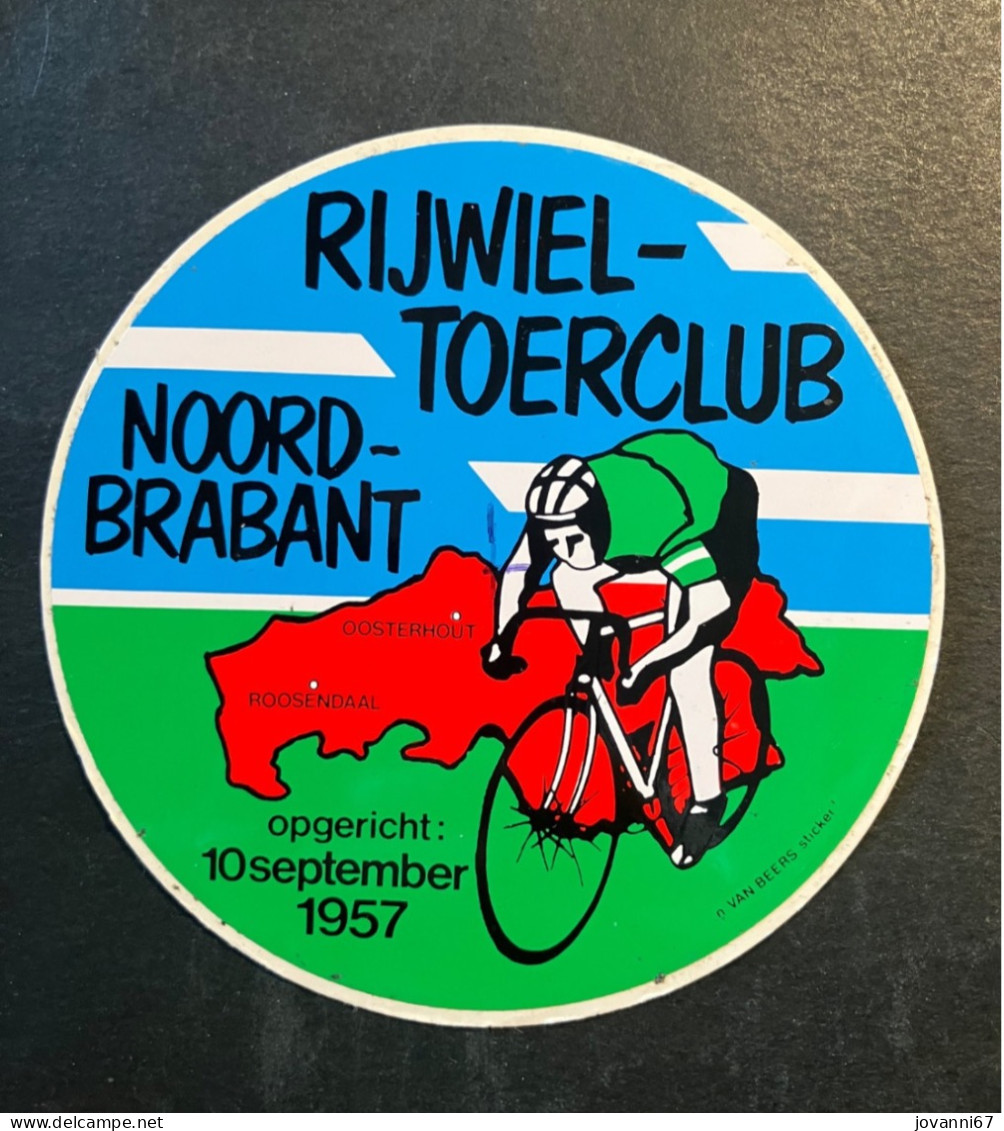 Toerclub Noord-Brabant - Sticker - Cyclisme - Ciclismo -wielrennen - Cyclisme