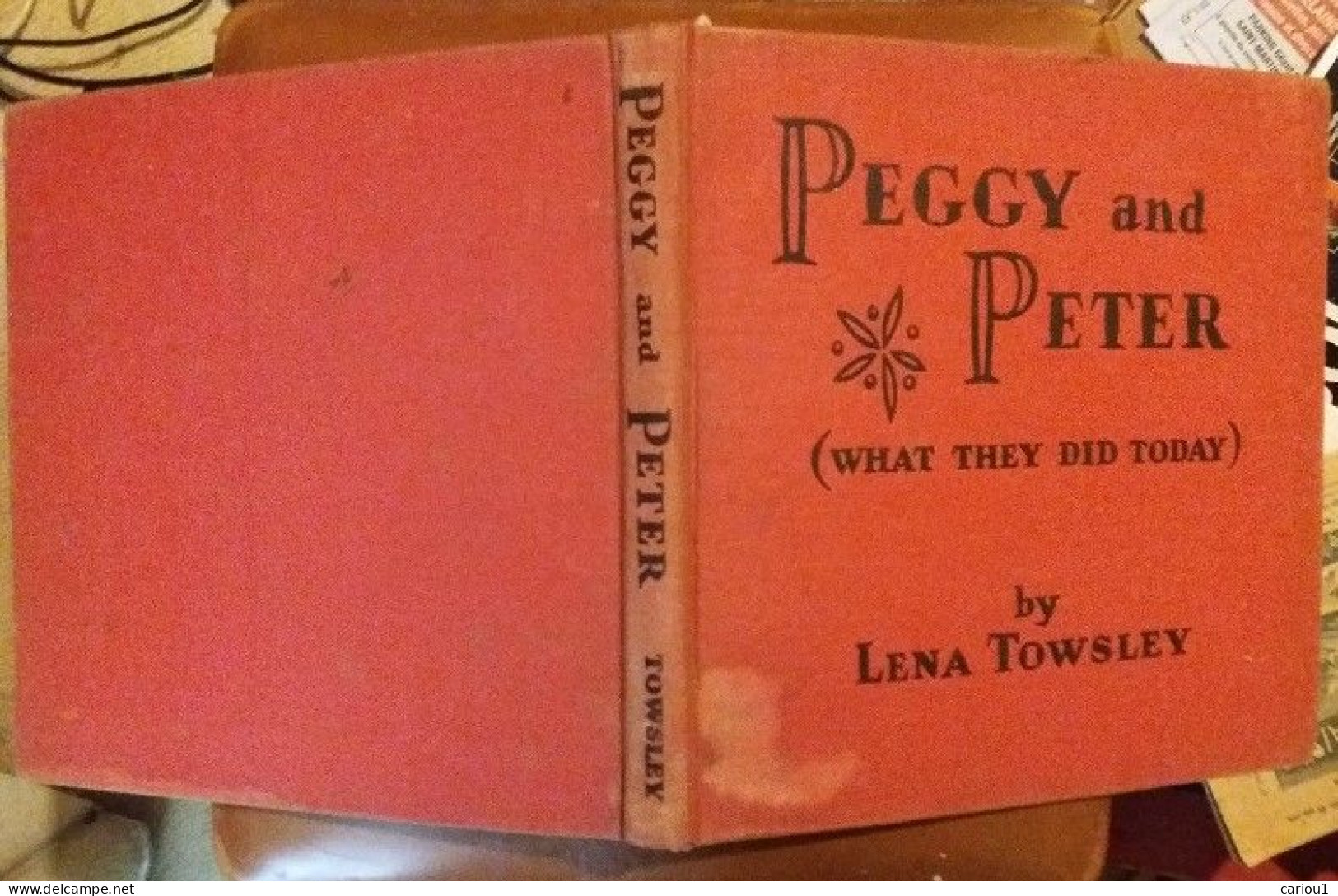 C1   Lena TOWSLEY - PEGGY AND PETER Farrar Rinehart NY 1931 EO First Printing RARE Port Inclus France - Photographie