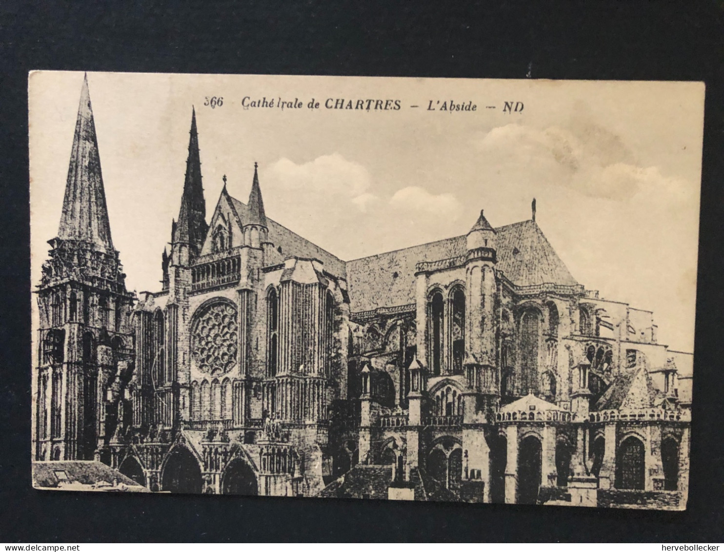 Chartres - La Cathédrale - L'Abside . 28 - Chartres