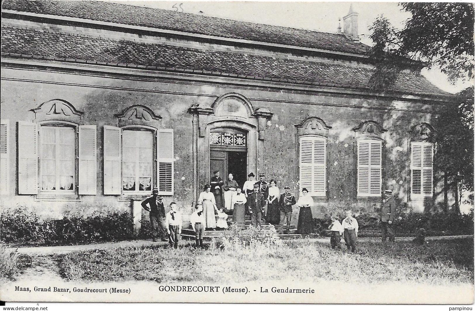 55 GONDRECOURT - Gendarmerie - Animée - Gondrecourt Le Chateau