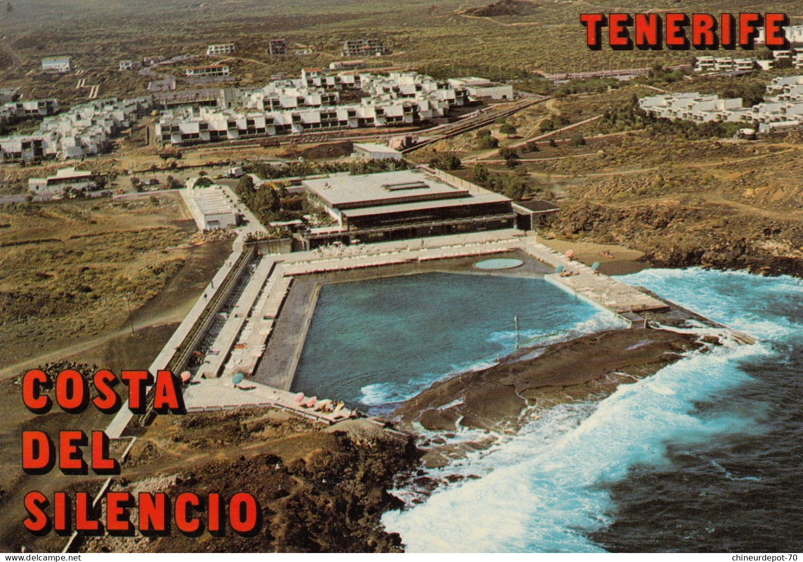 Costa Del Silencio Panorama De L'avion De La Piscine Naturelle De Ten-bel - Tenerife