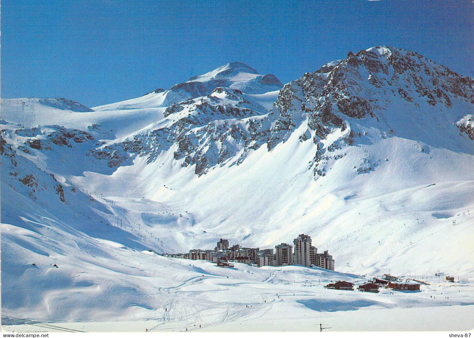 73 - Val Claret - Vue Générale De La Station - Le Glacier De La Grande Motte Et La Grande Motte - Other & Unclassified