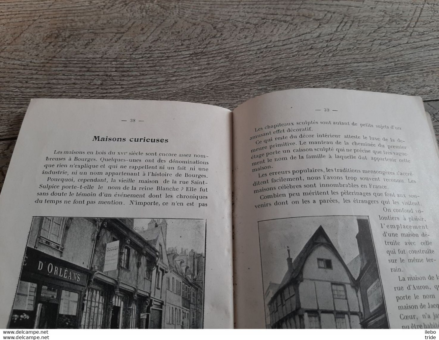 41 Bourges Guide Touristique Ancien Nouvelles Galeries Histoire Photos Monuments Cathédrale - Dépliants Touristiques