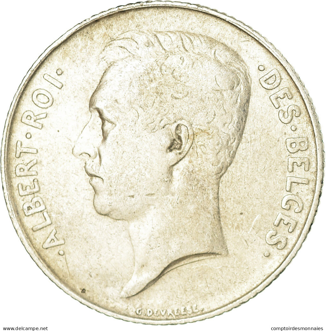 Monnaie, Belgique, Franc, 1912, TTB, Argent, KM:72 - 1 Franc