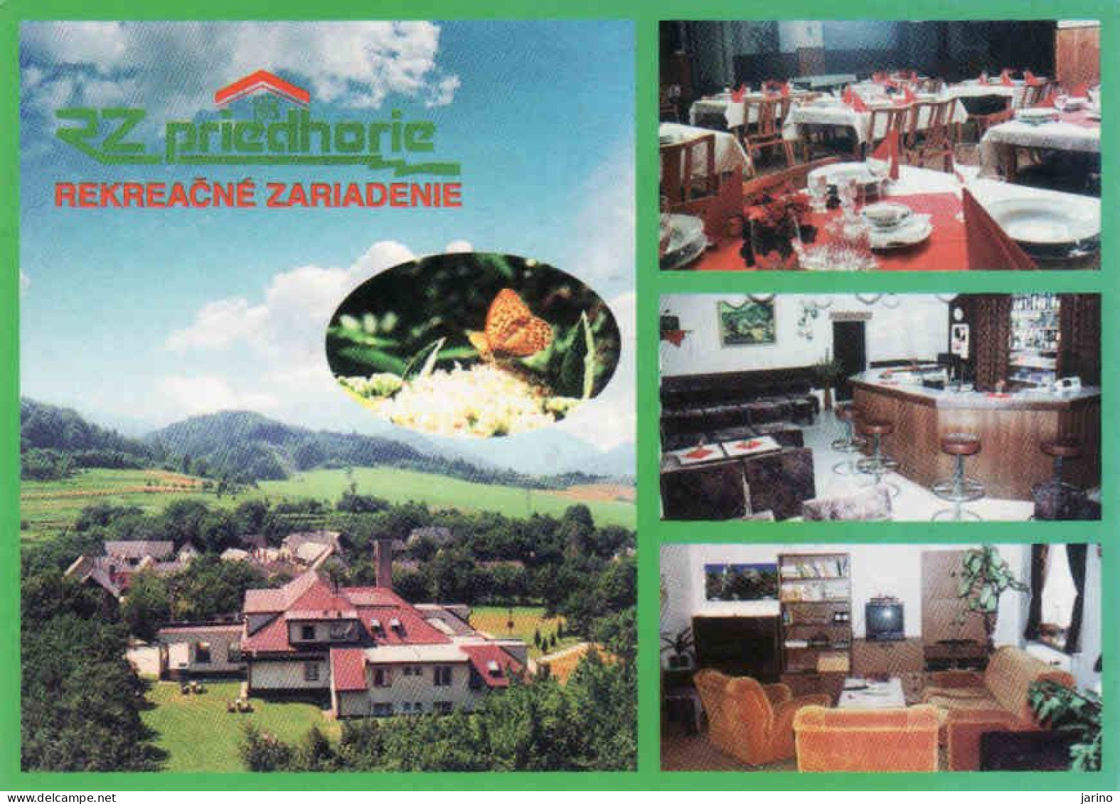 Slovakia, Pružina - Rekreačné Zariadenie Priedhorie, Okres Považská Bystrica, Used 1993 - Slovaquie