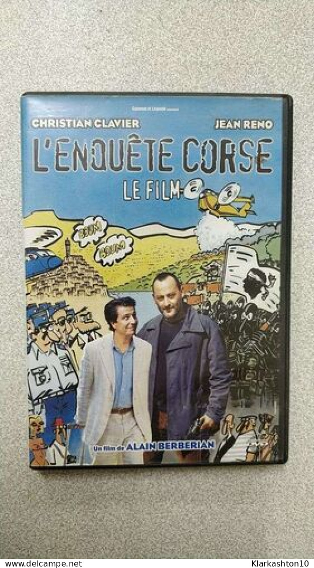 DVD - L'enquête Corse (Christian Clavier Et Jean Reno) - Sonstige & Ohne Zuordnung