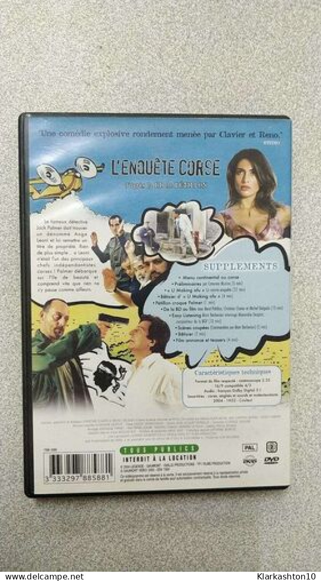 DVD - L'enquête Corse (Christian Clavier Et Jean Reno) - Sonstige & Ohne Zuordnung