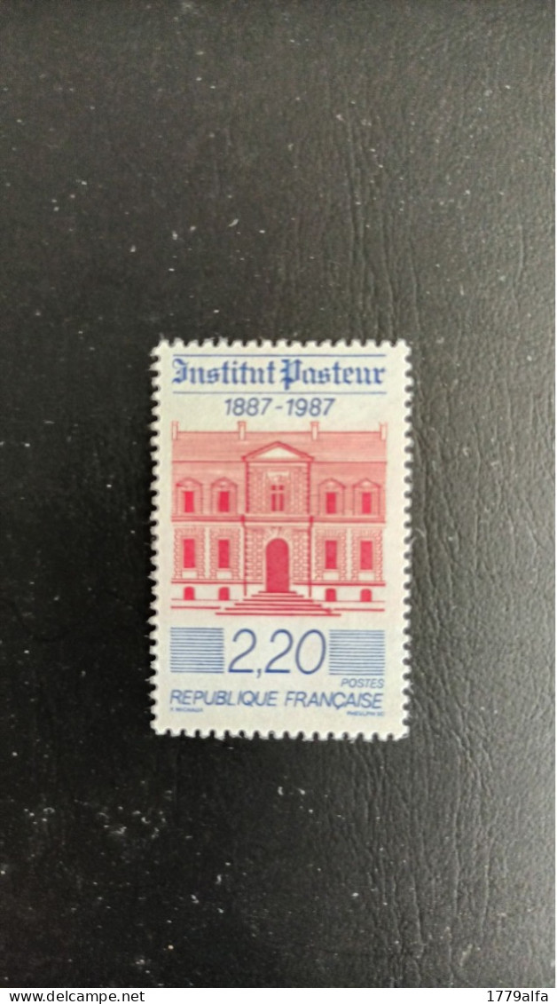Année 1987 N° 2496** Institut Pasteur - Nuevos