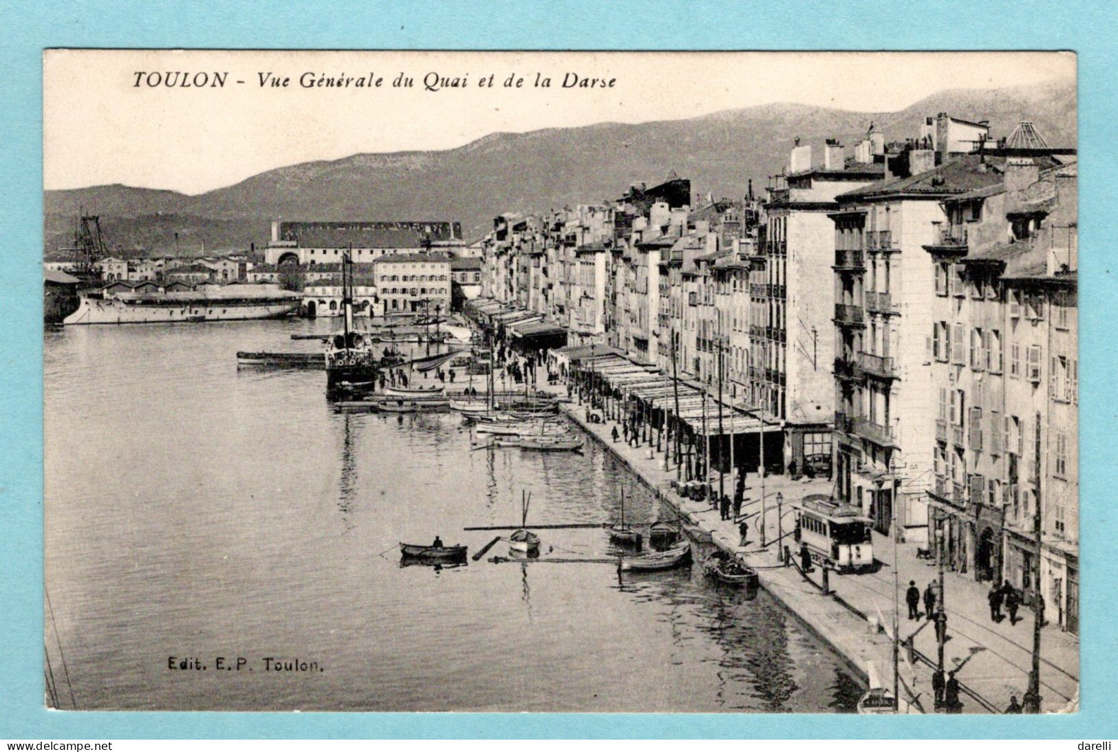 CP 83 - Toulon - Vue Générale Du Quai Et De La Darse - Toulon