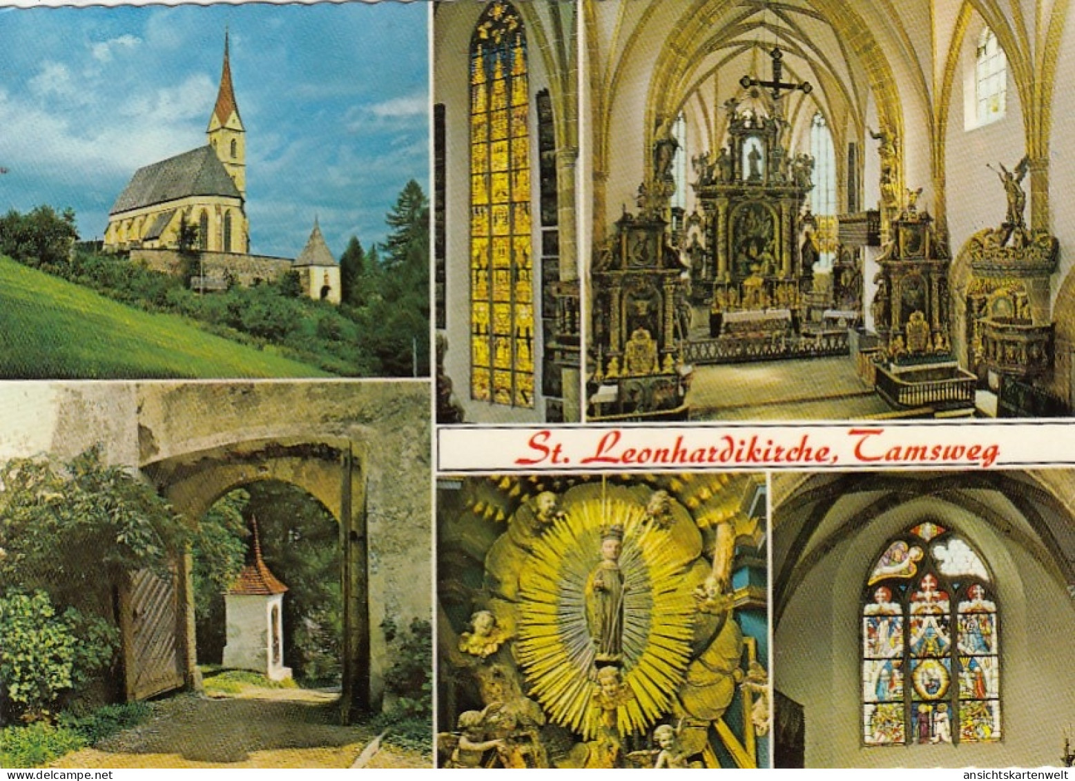 Tamsweg, Salzburg, St.Leonharkirche, Mehrbildkarte Ngl #G5289 - Andere & Zonder Classificatie