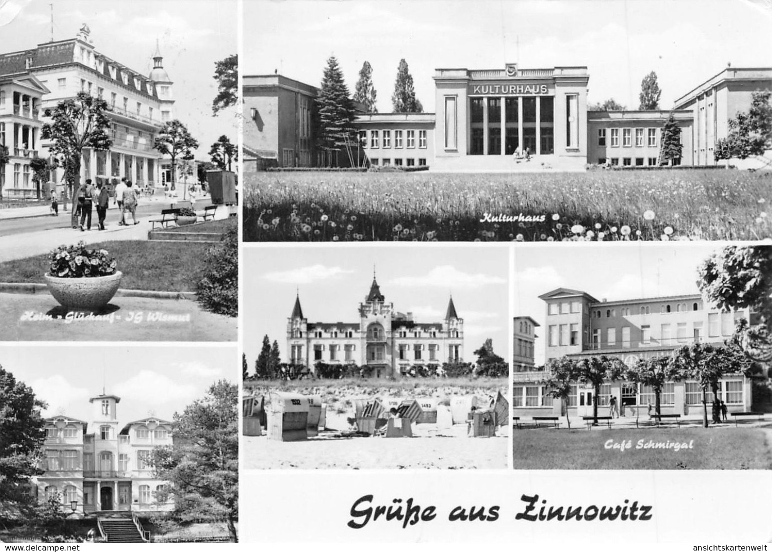Zinnowitz Kulturhaus Café Strand Gl1972 #172.177 - Other & Unclassified