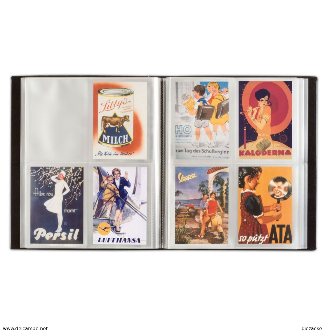 Leuchtturm Postkarten-Album Schwarz Für 400 Postkarten 345088 Neu ( - Binders With Pages