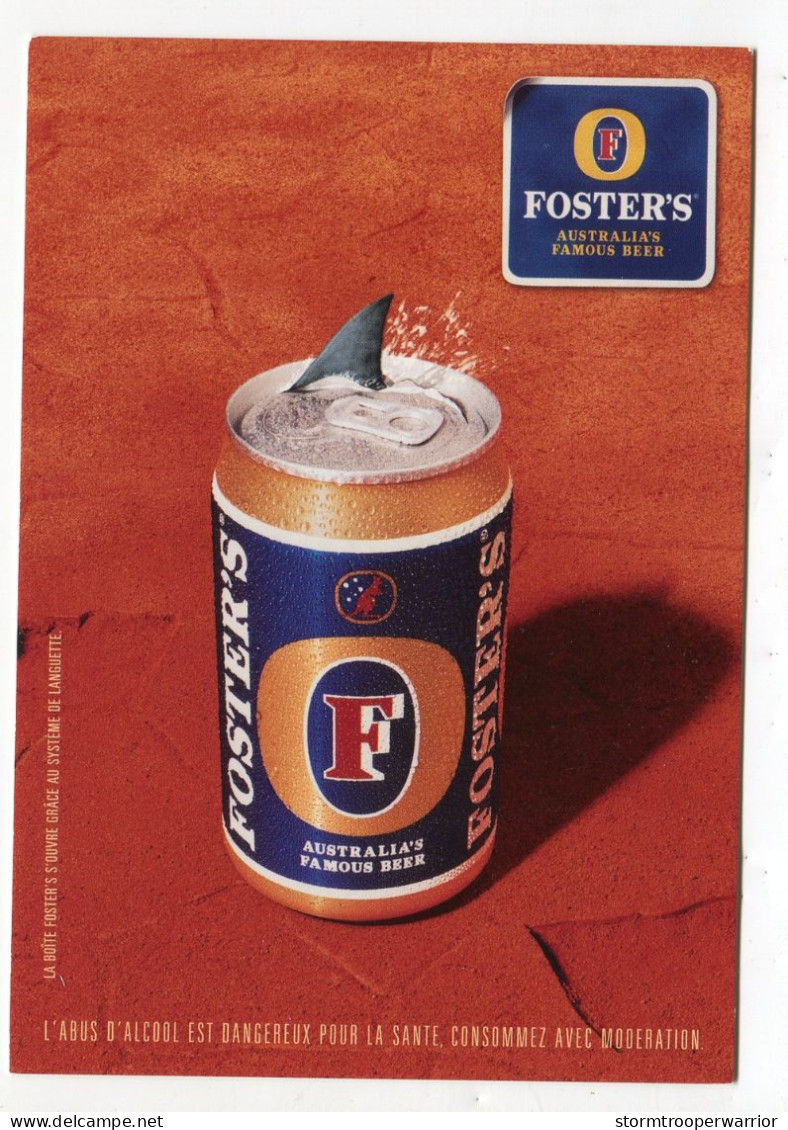 Bière Foster's Requin Canette - Publicité