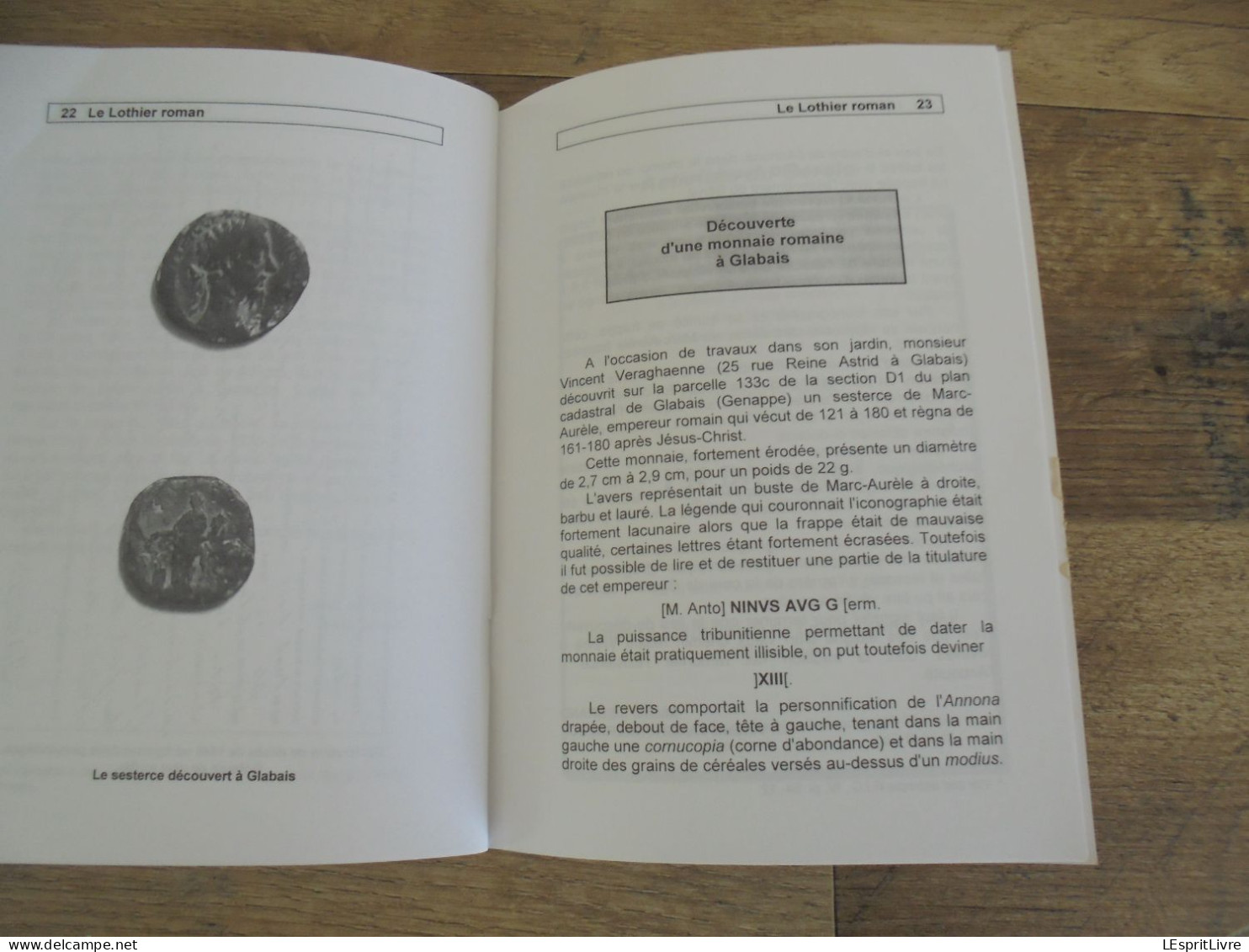 Le Lothier Roman N° 2 1998 LA POSTE à Genappe Régionalisme Brabant Bureau Facteur Cachets Archéologie Glabais