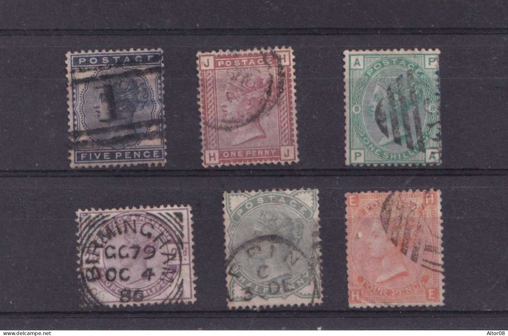 .LOT DE TIMBRES OBLITERES DE  1858/65 .TRES INTERESSANTS . A VOIR DE PRES .BELLE COTE - Andere & Zonder Classificatie