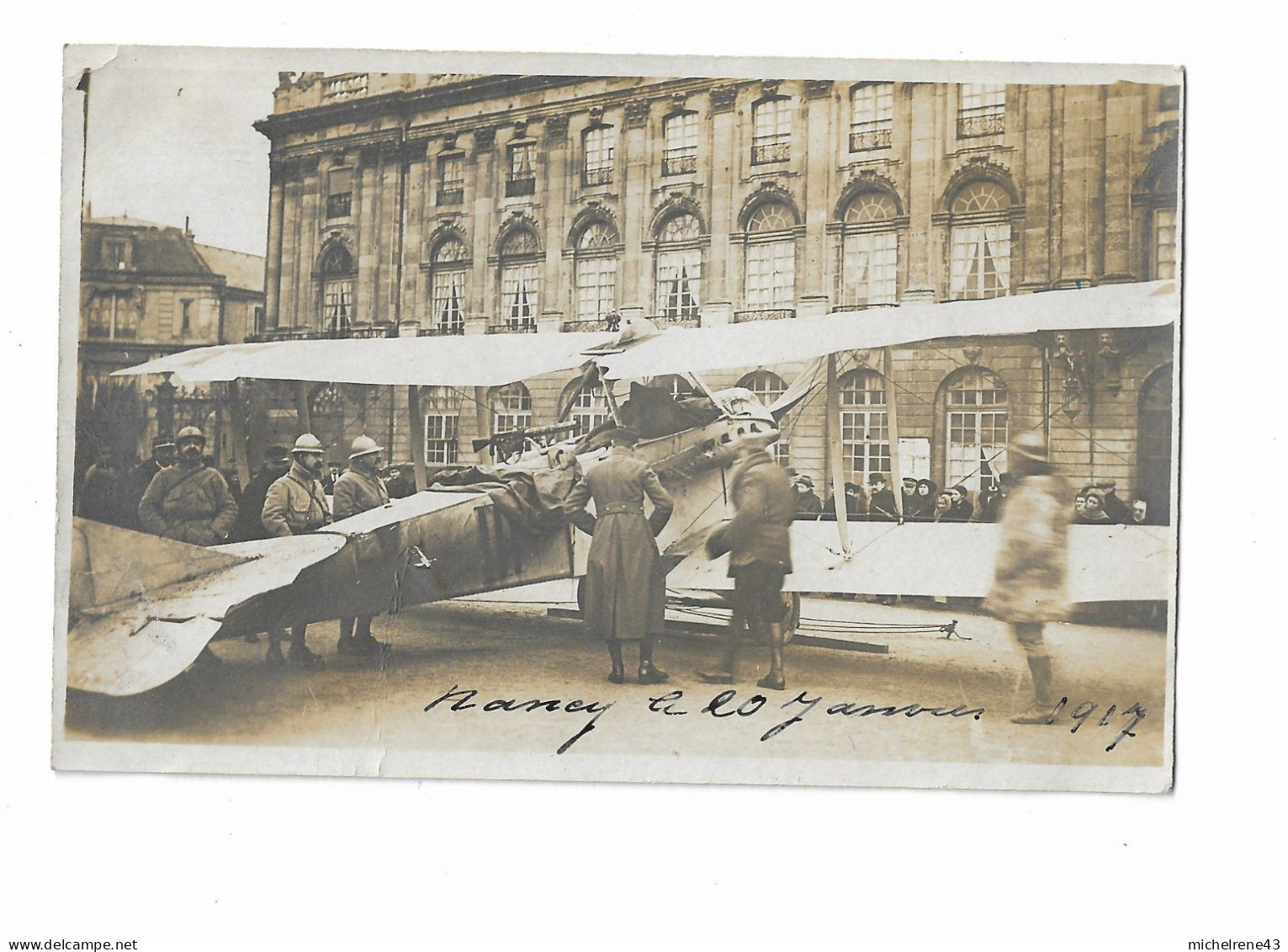 NANCY - Carte Photo Avion - Place Stanislas - Nancy