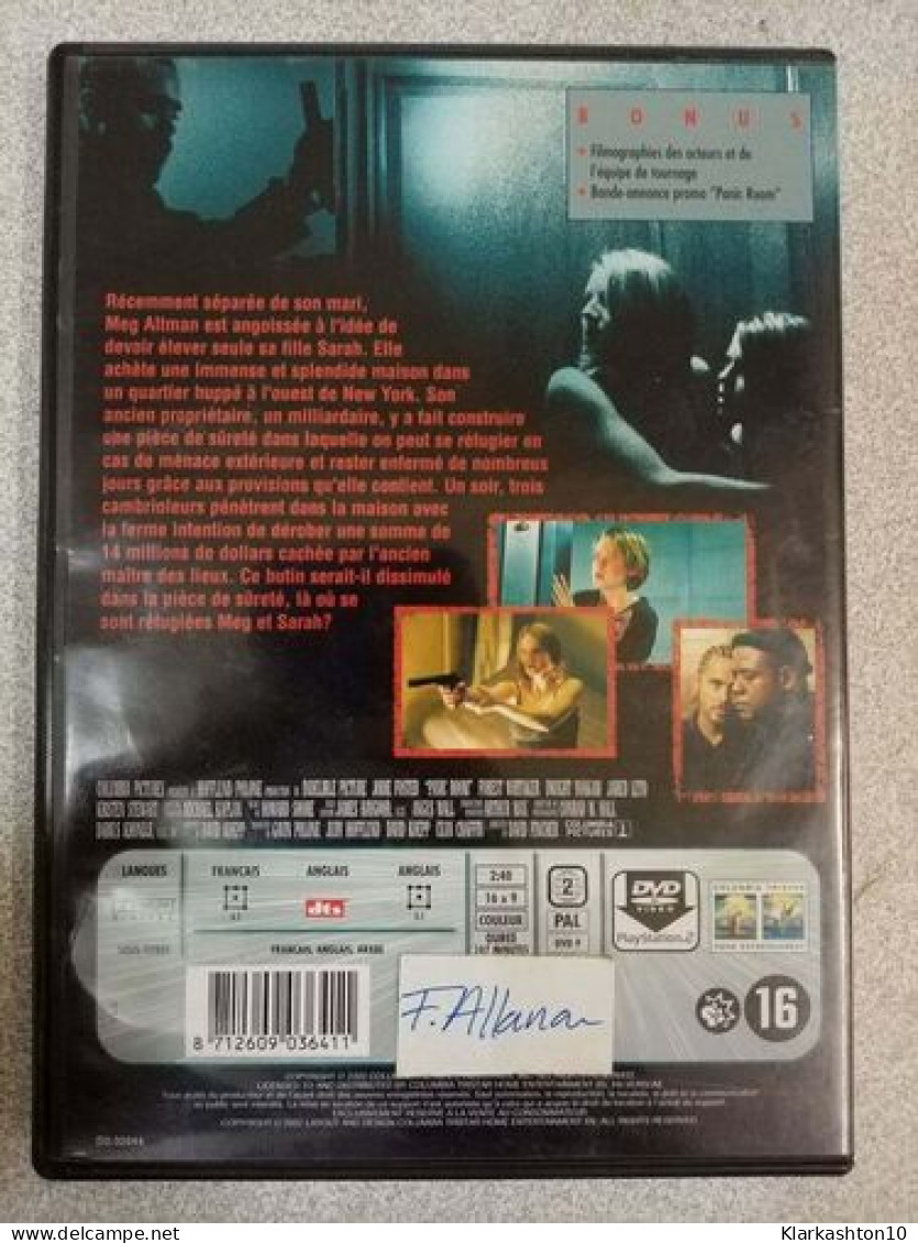 DVD - Panic Room (Jodie Foster) - Other & Unclassified