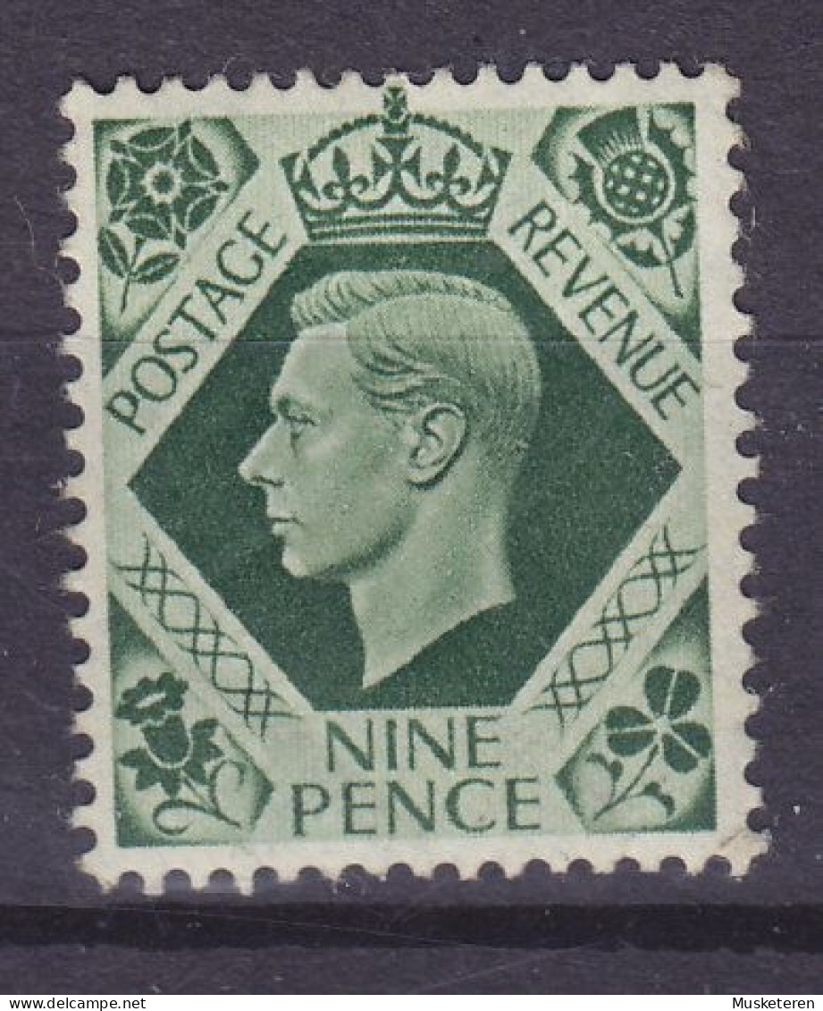 Great Britain 1939 Mi. 209 X, 9p. König King George VI., MNH** - Unused Stamps