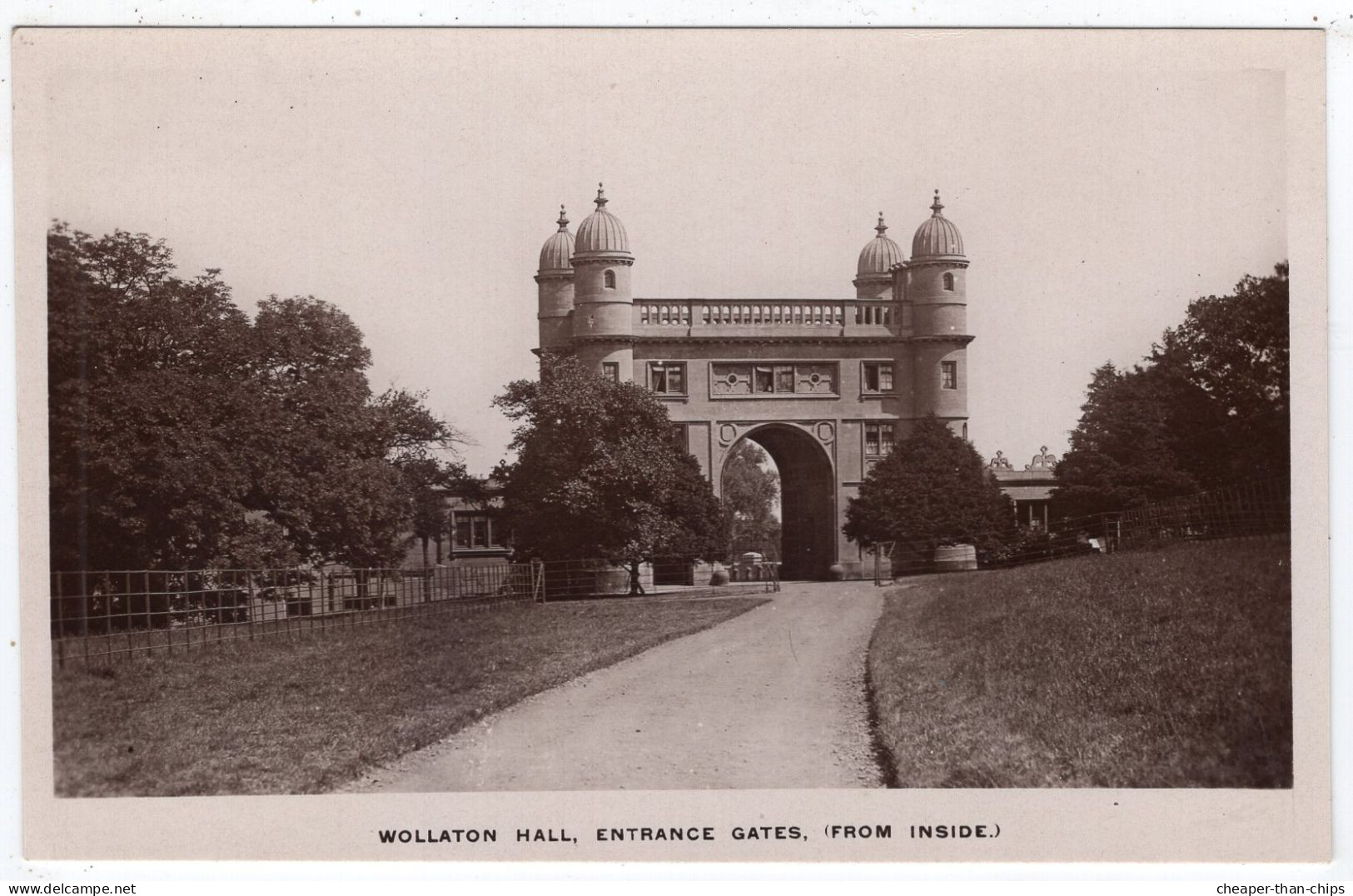 WOLLATON HALL, Entrance Gates, (from Inside) - W.H. Smith - Sonstige & Ohne Zuordnung
