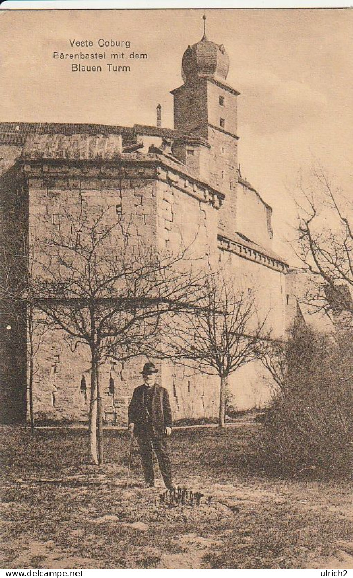 AK Veste Coburg - Bärenbastei Mit Dem Blauen Turm - Ca. 1910 (69590) - Coburg
