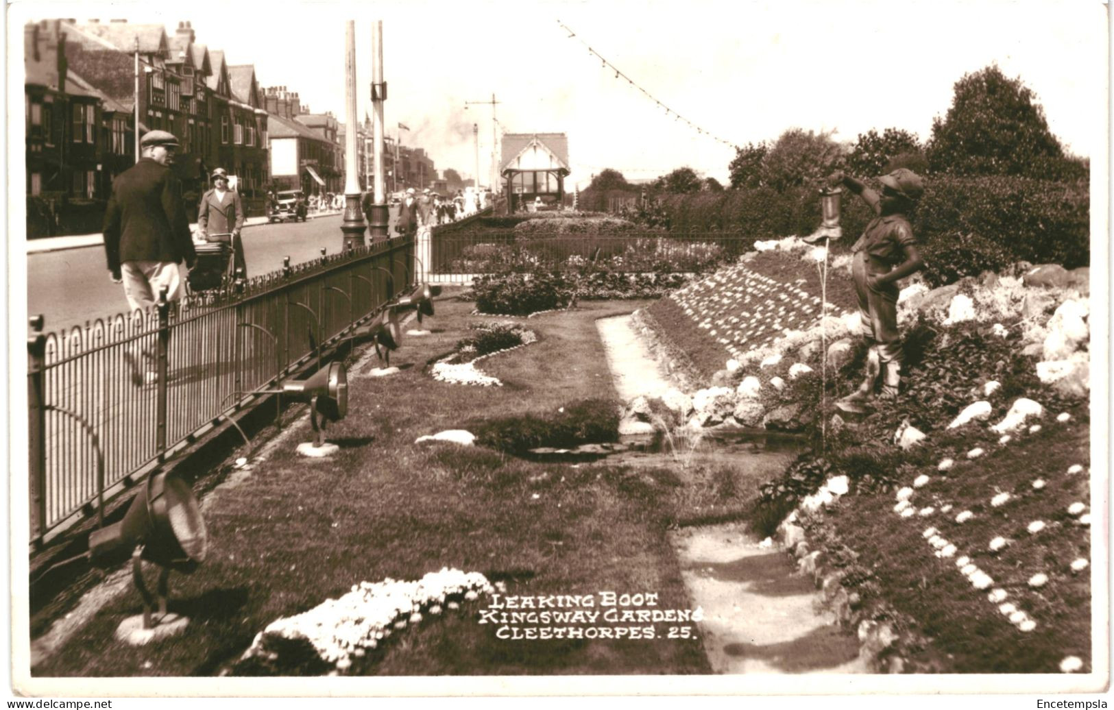 CPA Carte Postale Royaume Uni Cleethorpes   Leeking Boot Kingsway Gardens VM80972 - Other & Unclassified