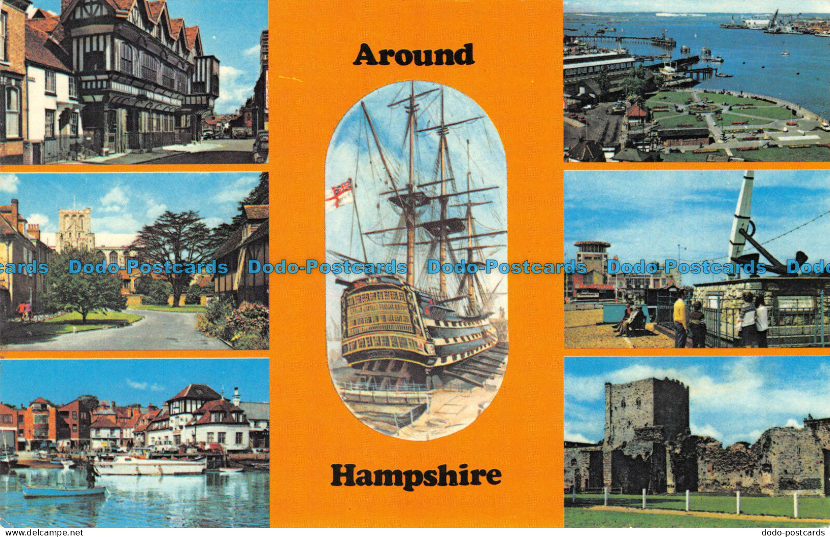 R071313 Around Hampshire. Multi View. Photo Precision. 1982 - World